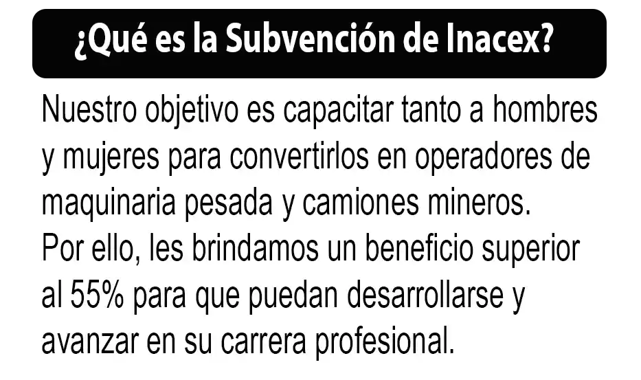 Subención del curso
